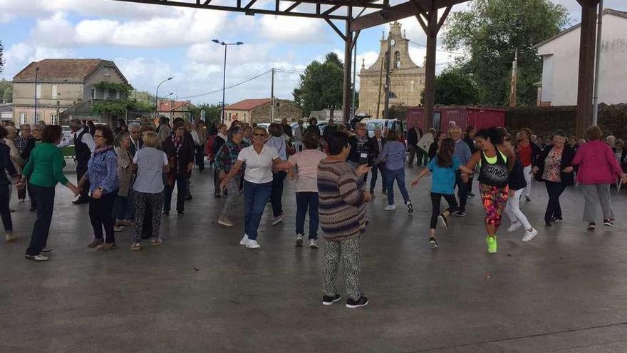 Fin de curso de actividades de mayores en Celas