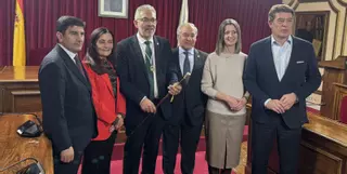 Miguel Fernández es investido como nuevo alcalde de Lugo