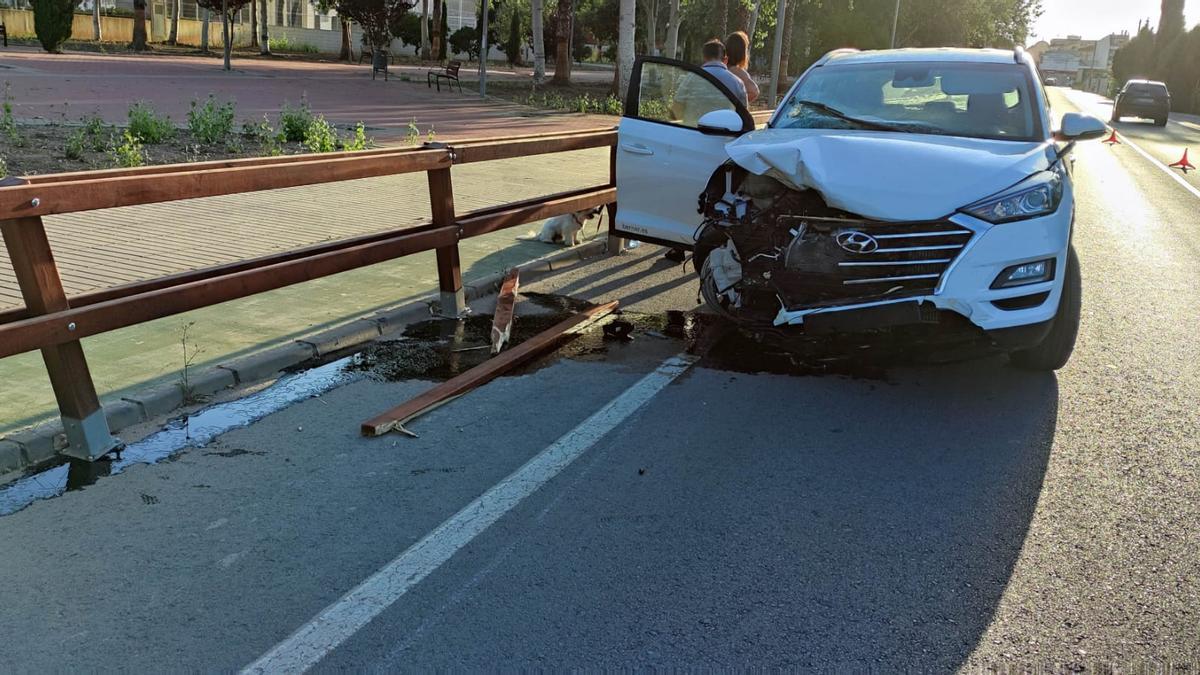 Accidente en la Avenida del Farguero