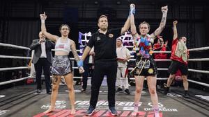 Paula Andreu derrotó a Claudia Perona en un combate de gran nivel