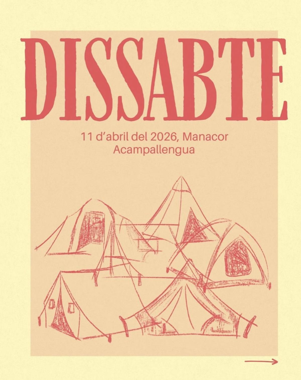 Cartel Acampallengua 2026