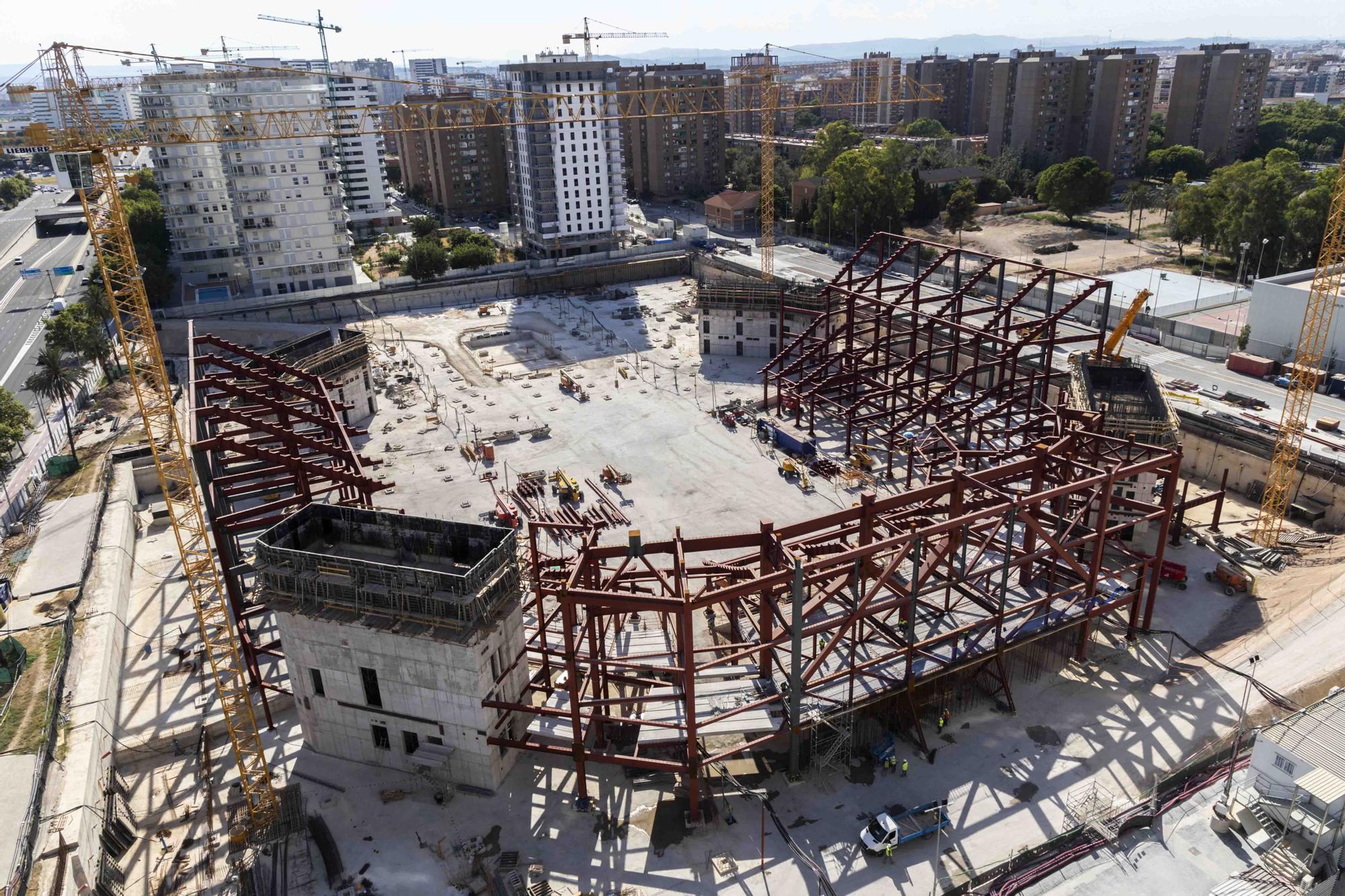 Así avanzan las obras del Casal España Arena de València