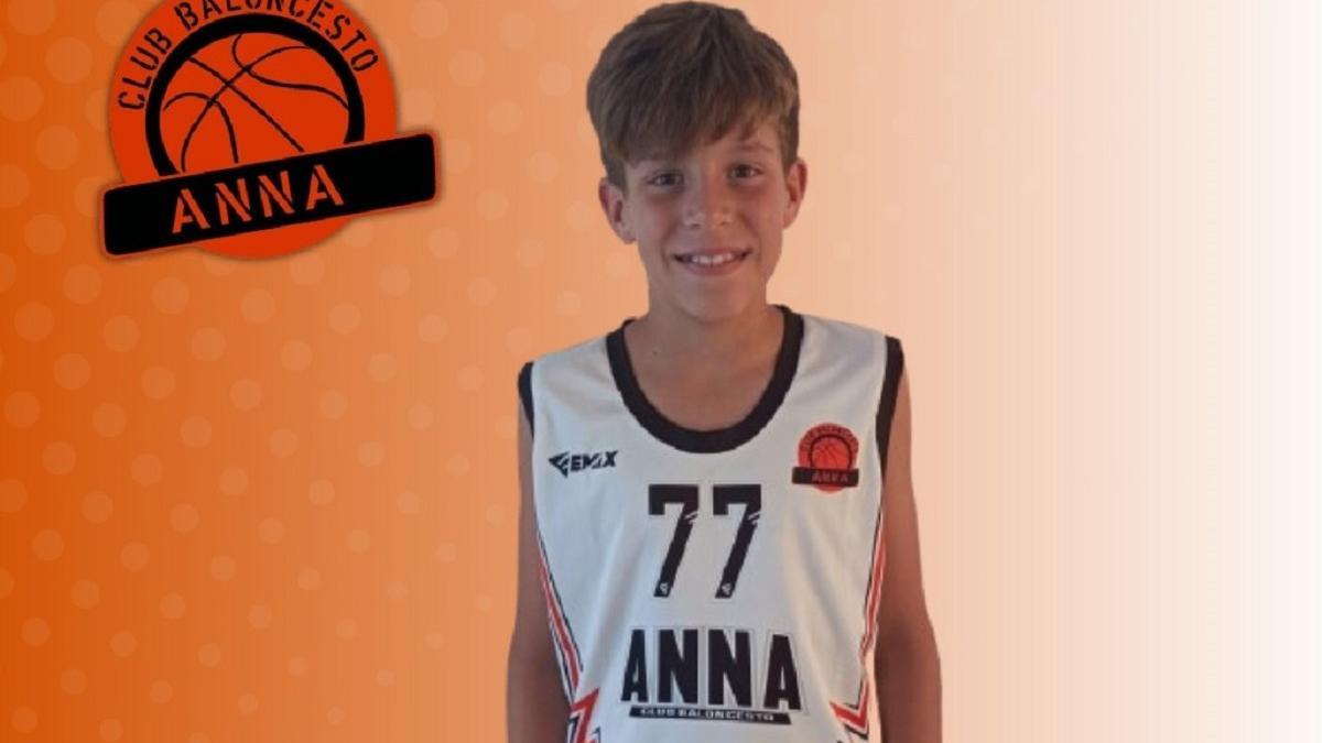 Álex Torregrosa, jugador del CB Anna que ha fichado por el Valencia Basket.