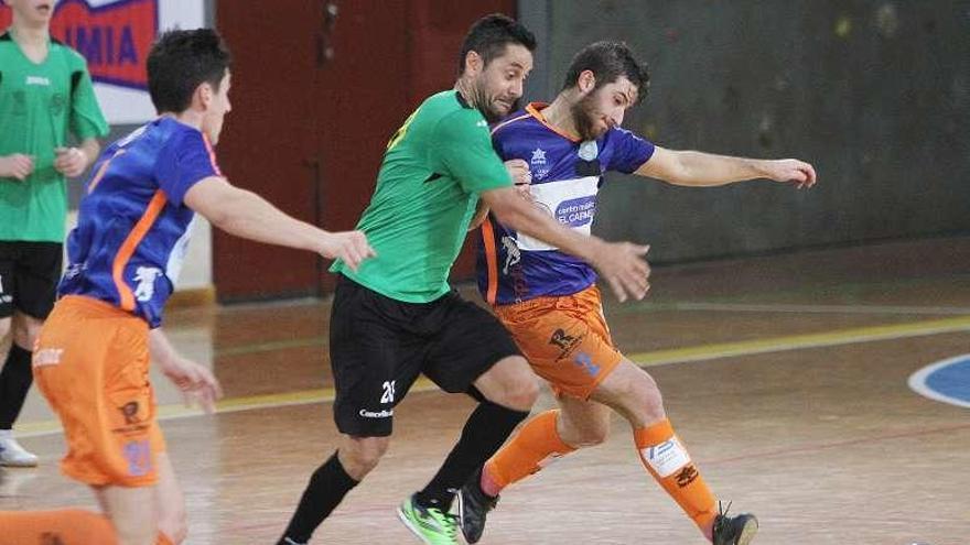 El Sala Ourense sigue tercero pese a caer ayer en casa. // Iñaki Osorio