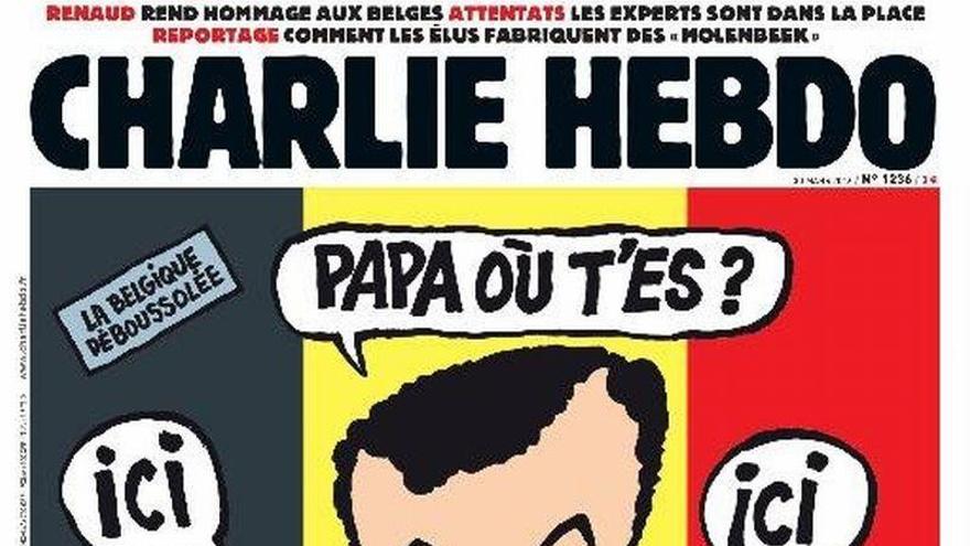 &quot;Charlie Hebdo&quot; se mofa de los atentados de Bruselas en su última portada