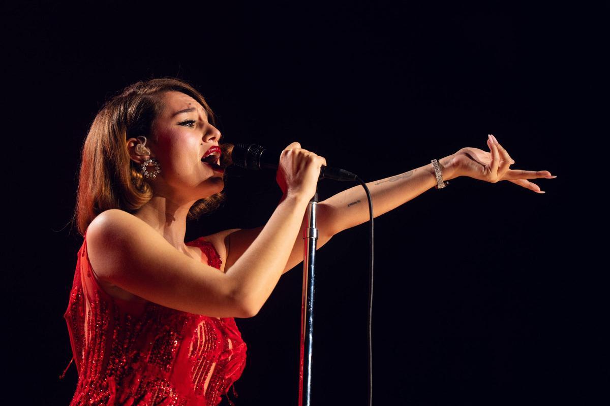 Concierto de Raye en el Palau Sant Jordi.