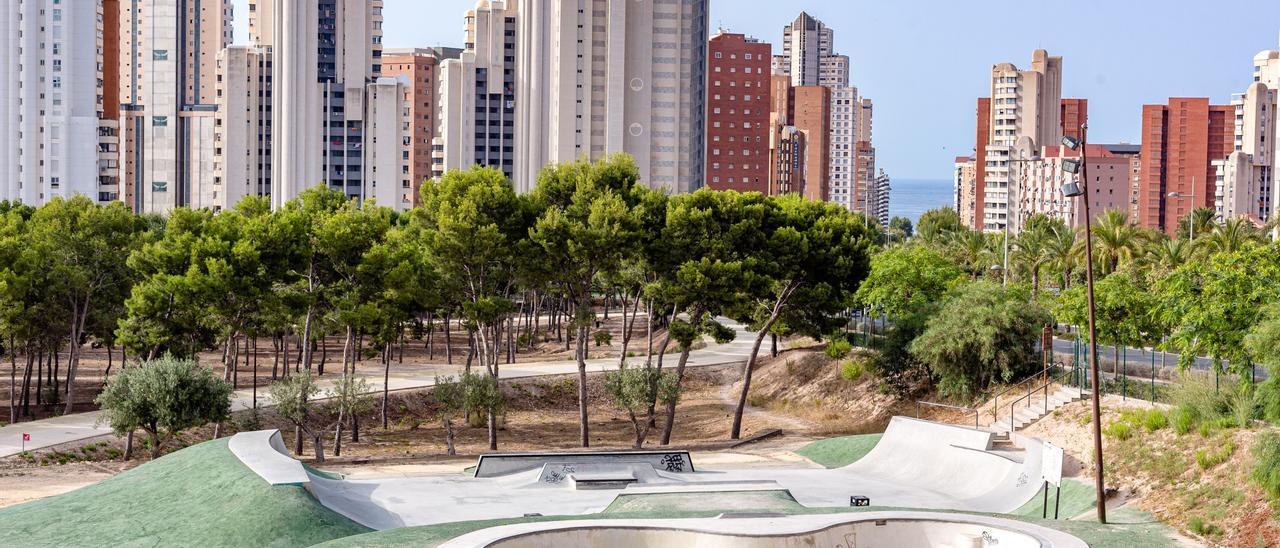 El parque de la Séquia Mare de Benidorm.