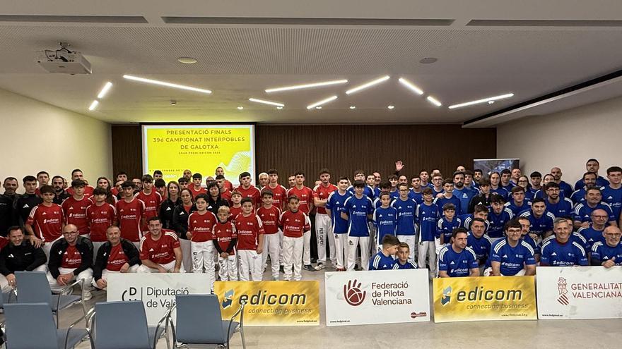 Presentades les finals de l'Interpobles de galotxa 2025