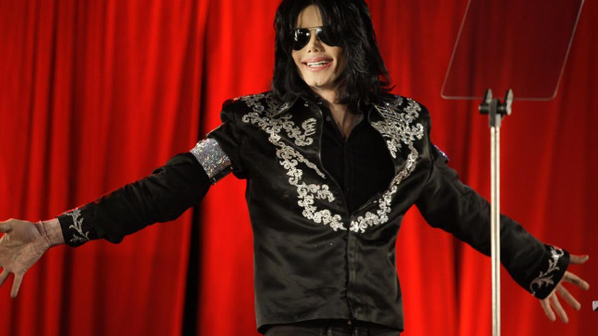 Imagen de Michael Jackson, en marzo del 2009.
