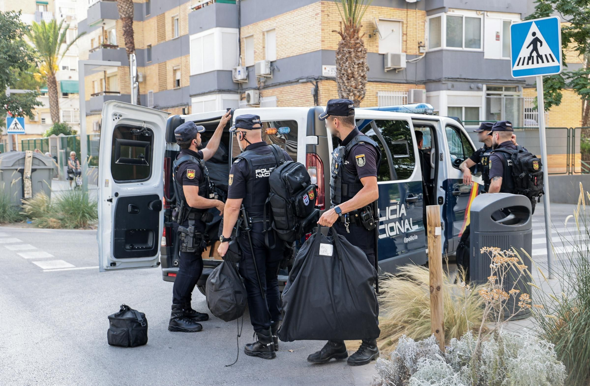 Registros de la Policía Nacional en Carolinas