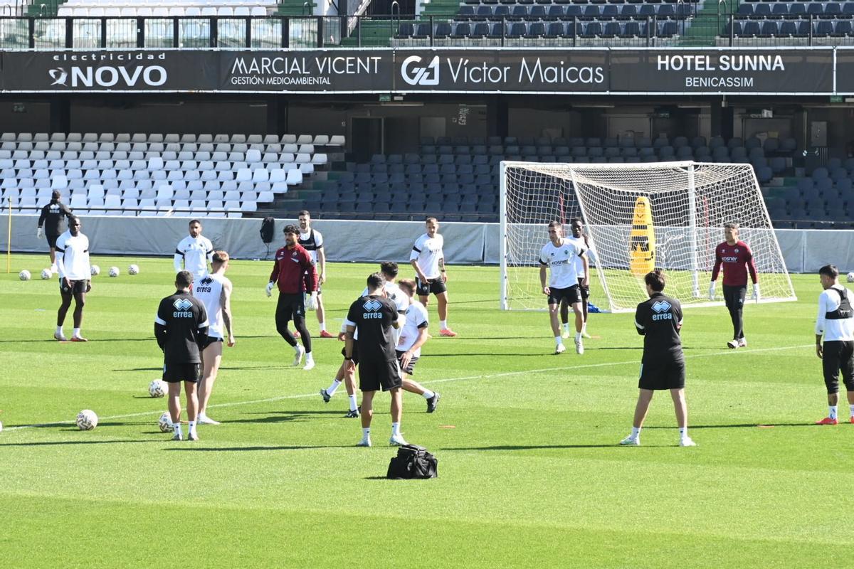Entrenamiento del CD Castellón