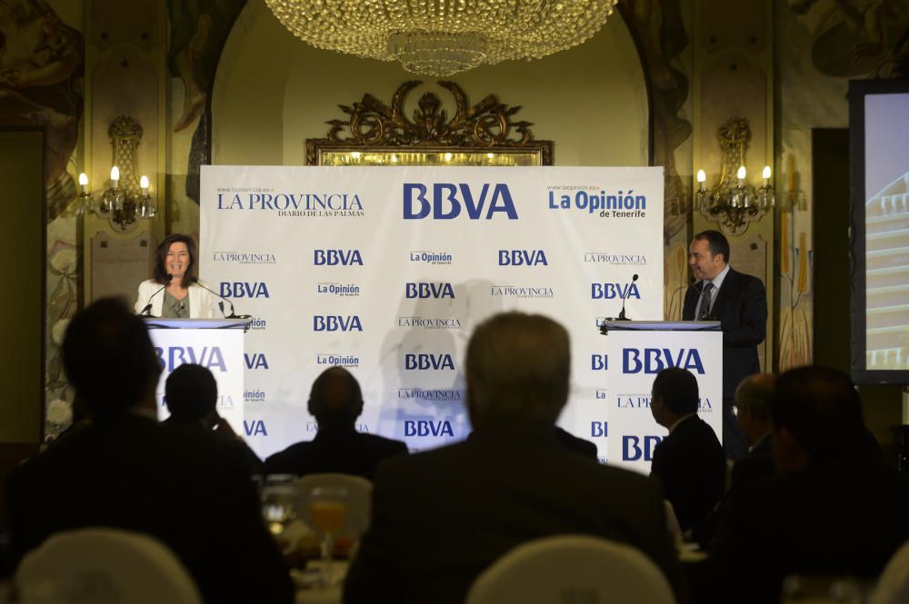 La directora del BBVA España en el Foro EPI