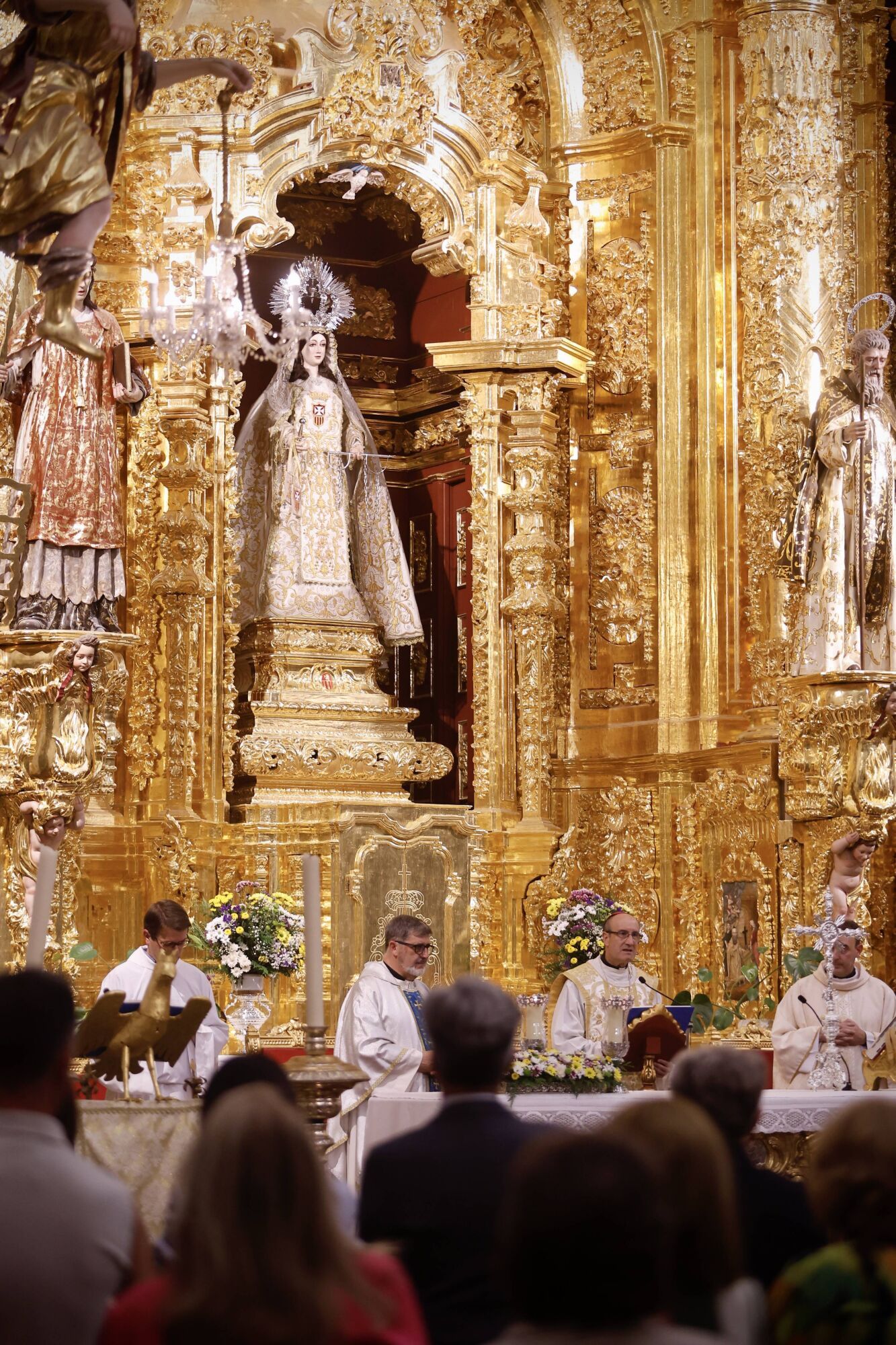 El retablo mayor de La Merced