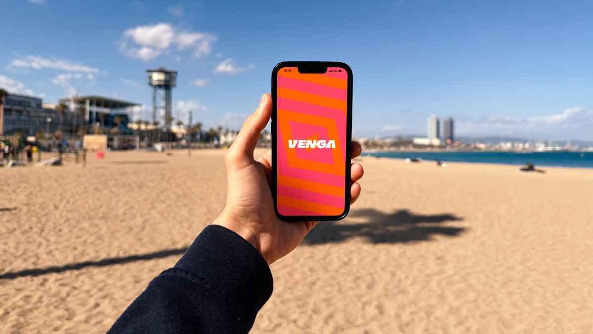La 'app' Venga, que facilta el acceso a la inversión en criptomonedas.