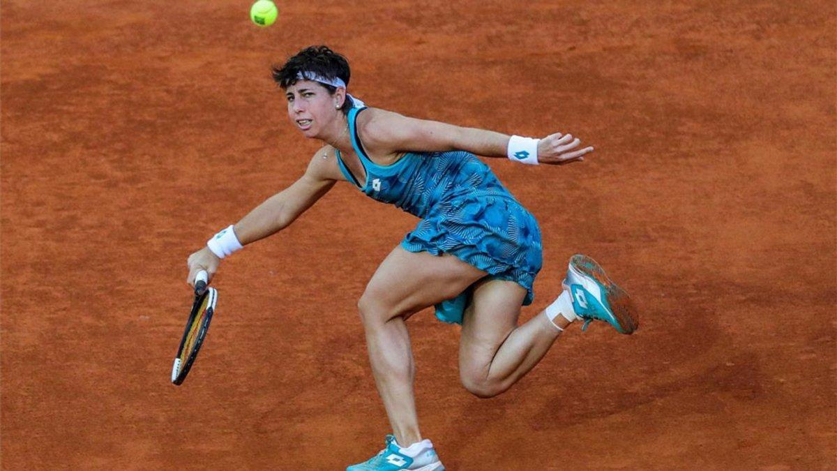 Carla Suárez, eliminada en Roland Garros
