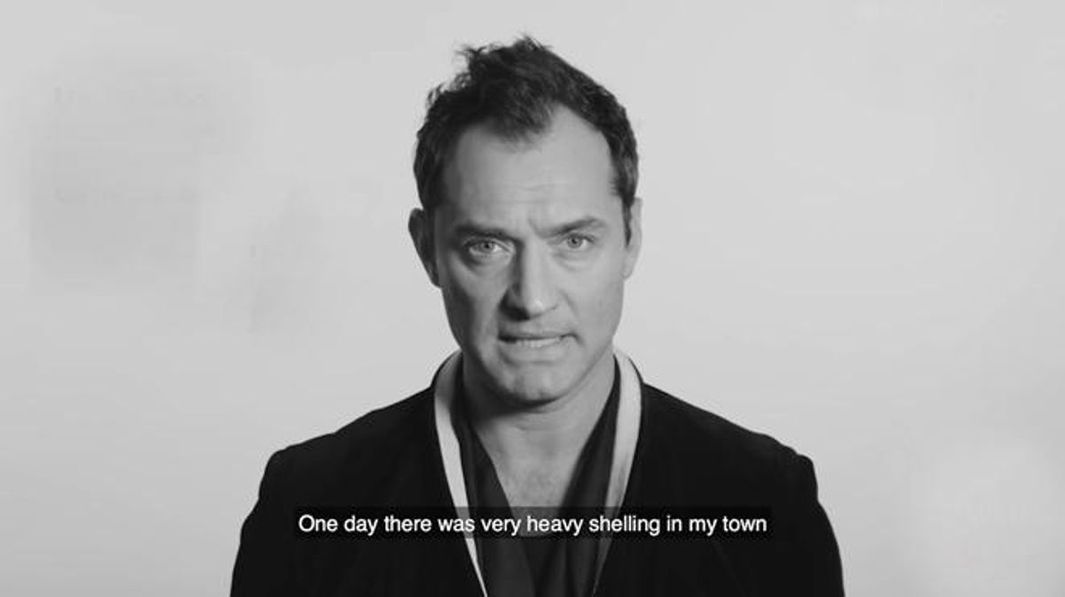 Jude Law, Prou a la guerra a Síria.