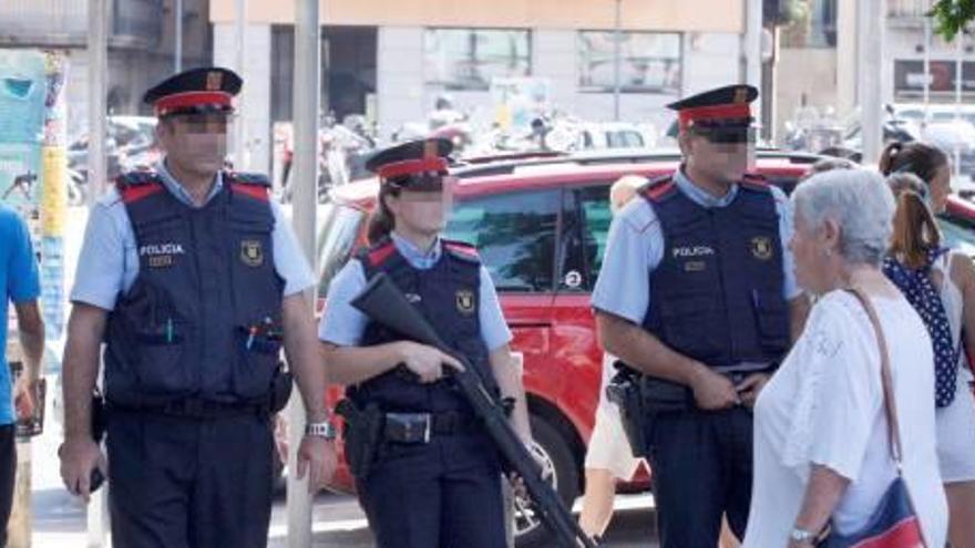 Ciutats gironines blindades per les forces de seguretat