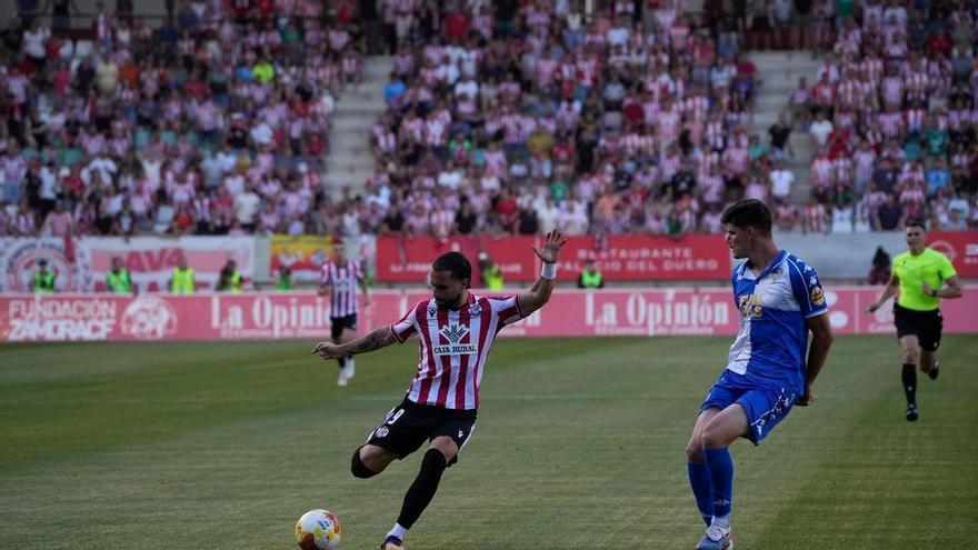 Mario Losada, delantero del Zamora CF: "En Sabadell nos espera una dura batalla"