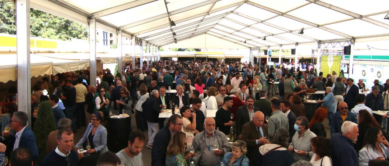 Ambiente durante este jueves en la Cata.