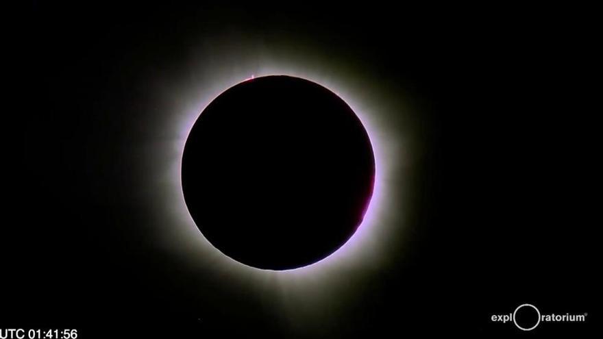 El eclipse solar solo se verá desde Galicia y Canarias