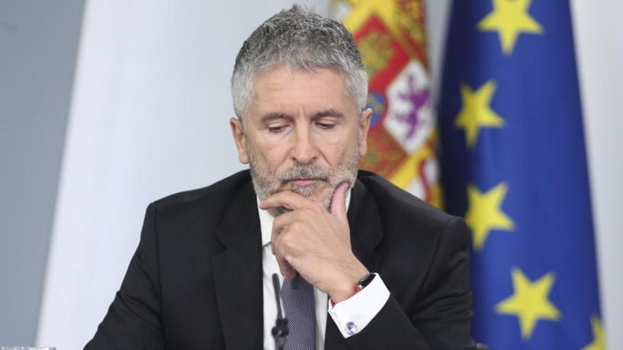 El ministre en funcions d&#039;Interior, Fernando Grande Marlaska