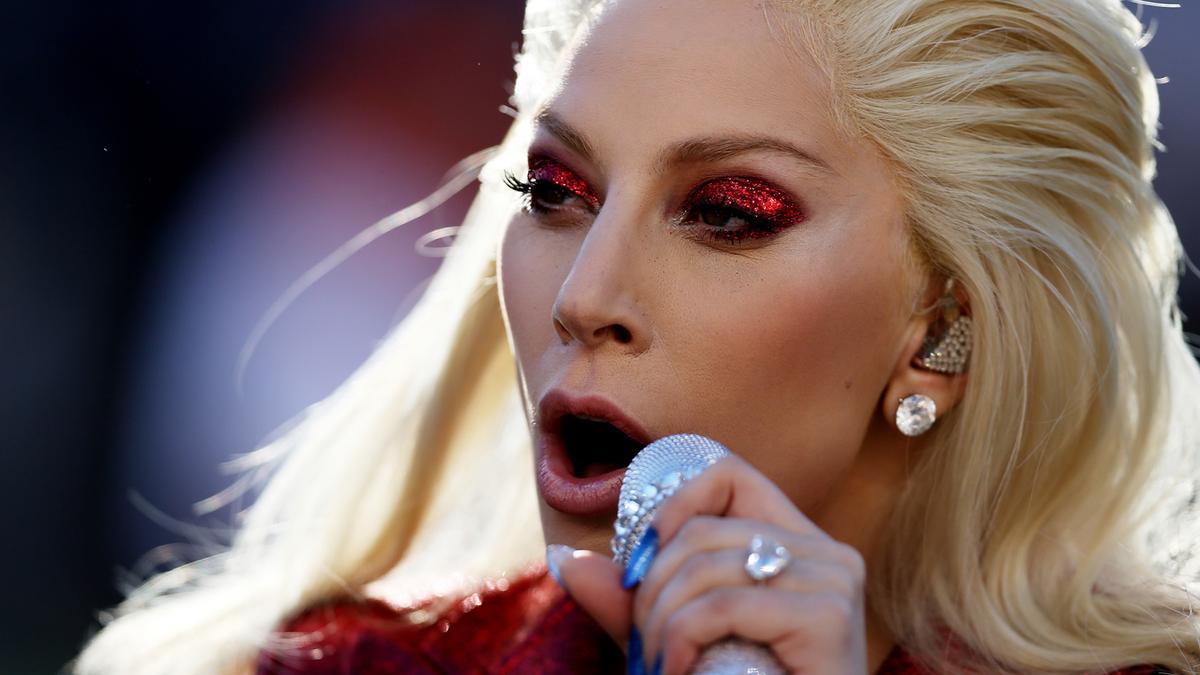 El maquillaje de Lady Gaga en la Super Bowl