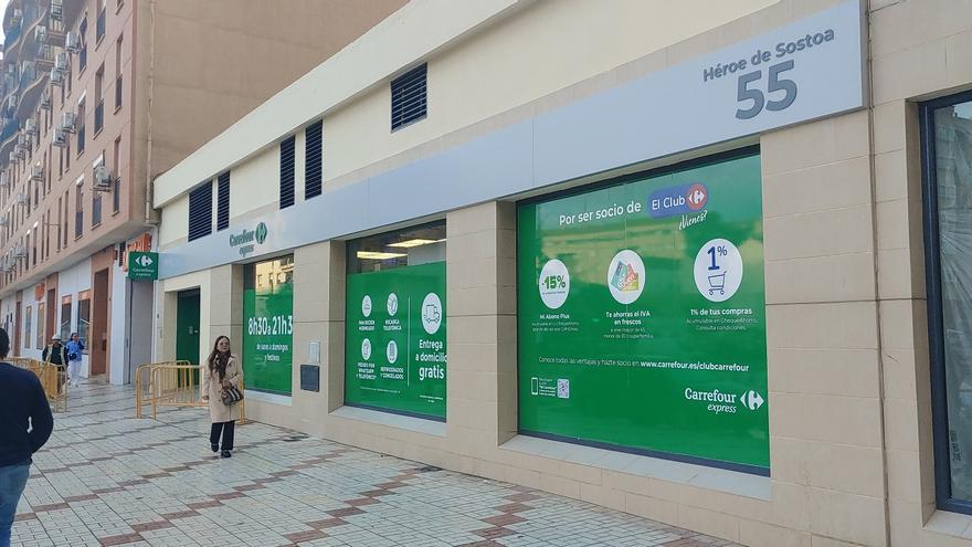 Carrefour abre un nuevo supermercado Express en la calle Héroe de Sostoa de Málaga capital