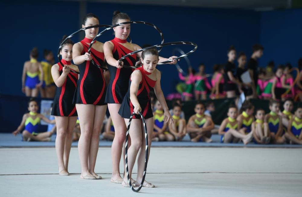 750 gimnastas en un trofeo solidario en A Coruña