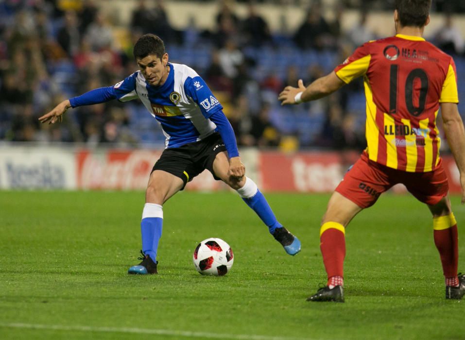 El Hércules suma un punto amargo ante el Lleida