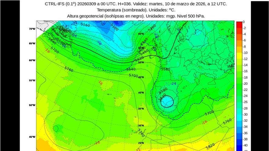 La dana se marcha, pero no así el frío: ¿regresan las temperaturas bajo cero a Córdoba en pleno mes de marzo?