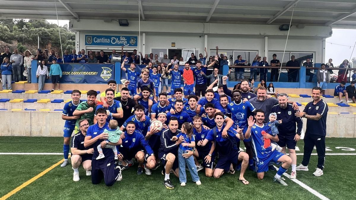 El filial del Andratx, campeón de División de Honor, que se enfrentará al Mallorca B, campeón de 3ª RFEF