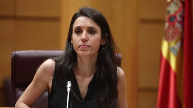 Irene Montero, ministra de Igualdad.