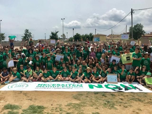 Manifestació a Verges