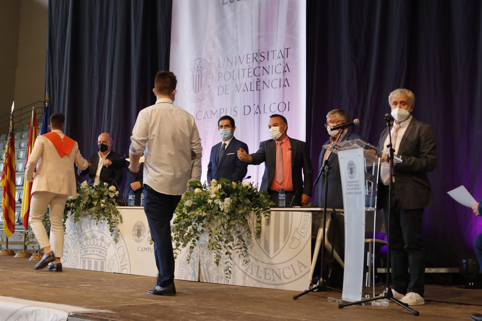 Acto de graduación del Campus de Alcoy de la UPV