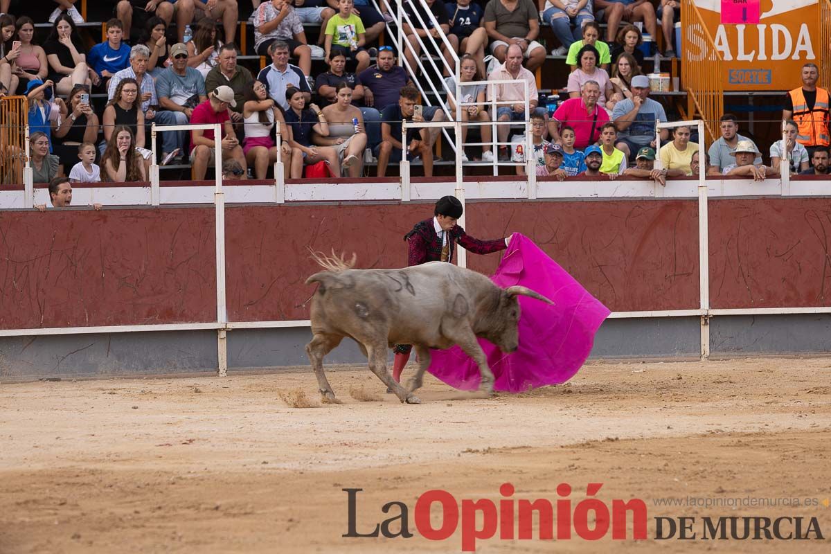 Segunda novillada Feria Taurina del Arroz en Calasparra (Rafael Reyes, Borja Ximelis y Manuel Olivero)