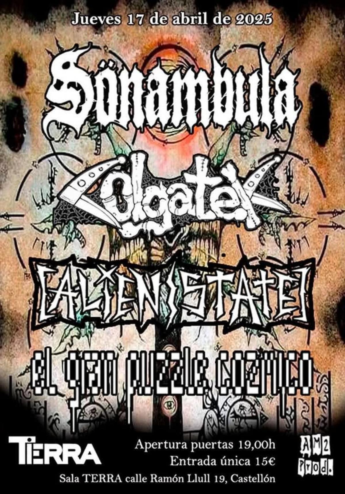 Sönambula + ColgateK + Mutilated Judge + Alien State + El Gran Puzzle Còzmico