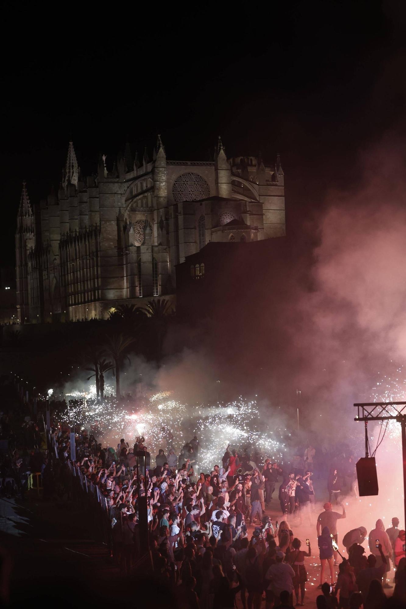 Así ha sido el Correfoc de Sant Joan en Palma