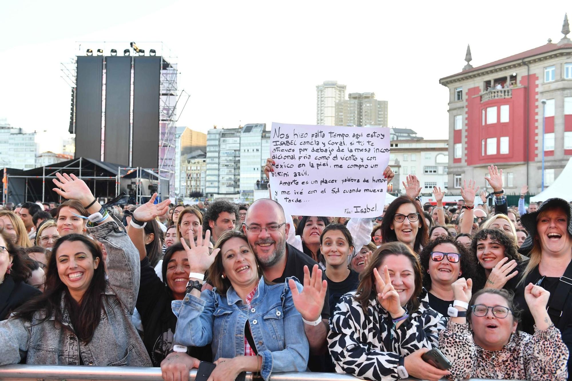 Luis Miguel alarga su leyenda en A Coruña
