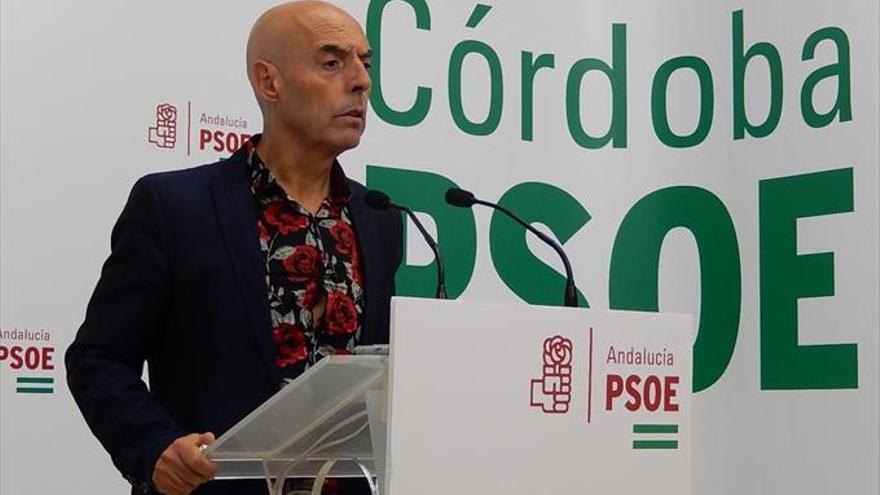 El PSOE critica el «desprecio» a Córdoba del PP