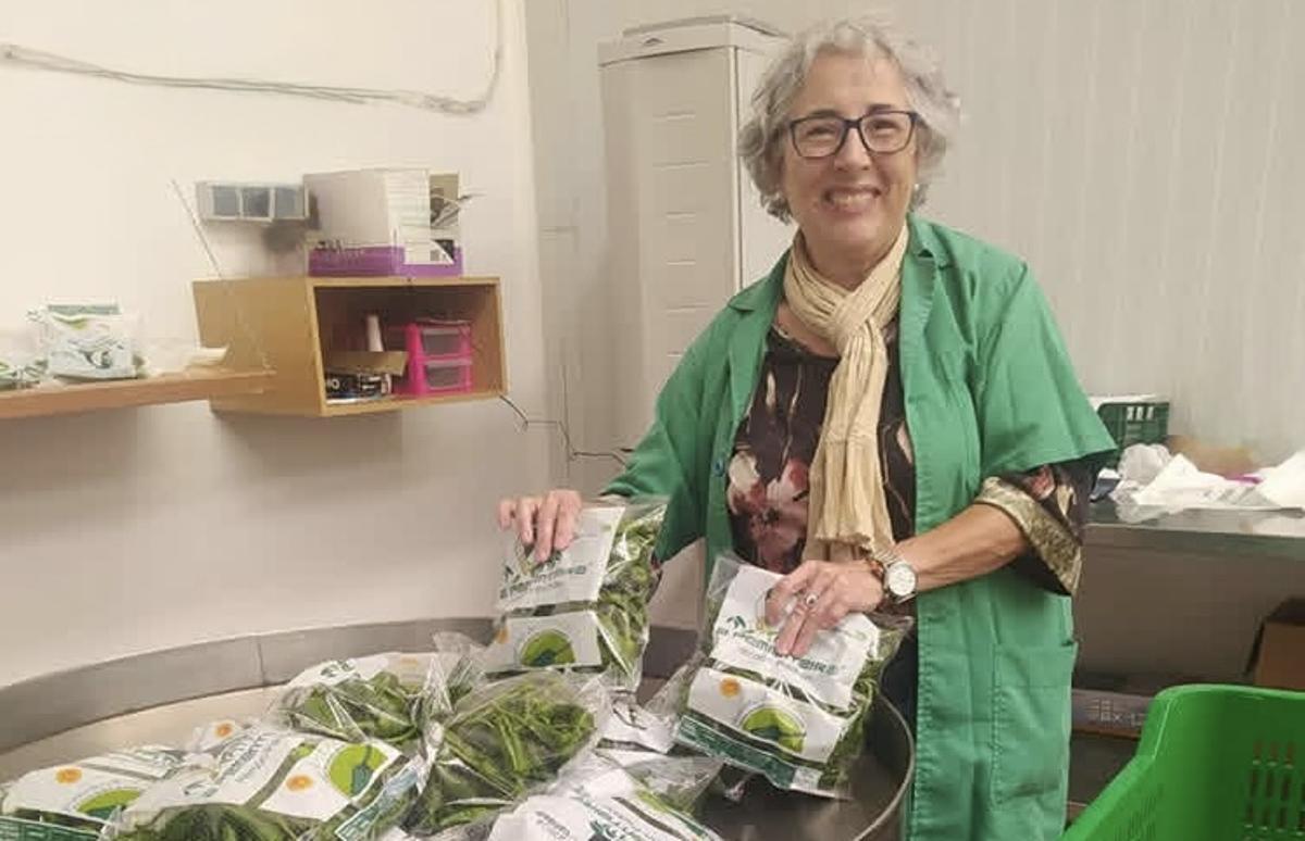 Milagros González, presidenta del consejo regulador de la DOP Pemento de Herbón y de A Pementeira