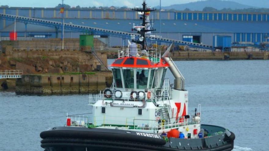 Remolcador «Hydrotug 1», entregado el año pasado por Armón Navia al puerto de Amberes.