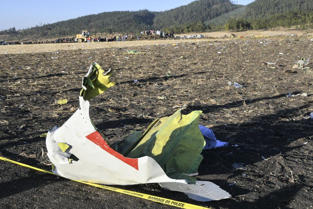 Accidente aéreo en Etiopía