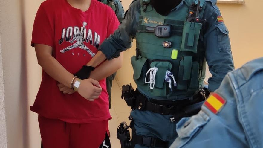 Uno de los detenidos por cuatro robos en viviendas de Andratx.