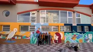 Castelló d’Empúries estrena un mural que reivindica la importància de l'aigua