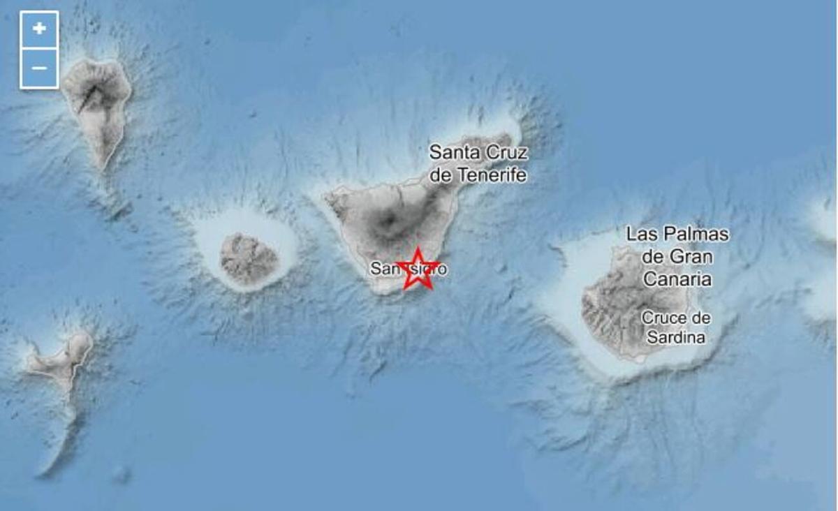 Terremoto en Granadilla de Abona, en Tenerife, el 27 de julio de 2026