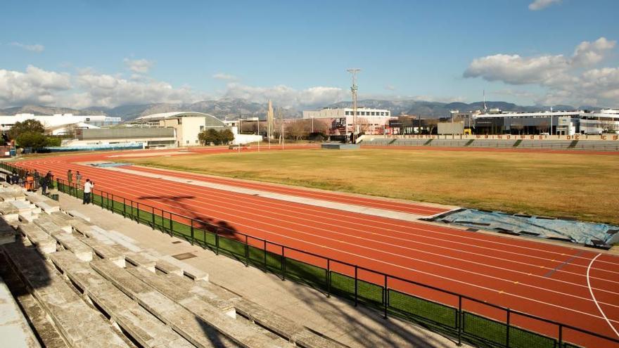 Una imagen de las nuevas pistas de atletismo del Príncipes de España.