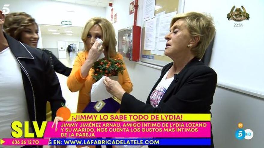 Jimmy Jiménez Arnau aparece en Sálvame para hablar de la vida íntima de Lydia Lozano y su marido: &quot;Es un gran chingón&quot;