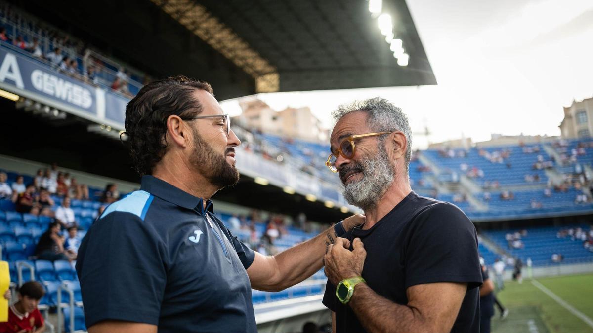 José Bordalás y Álvaro Cervera.