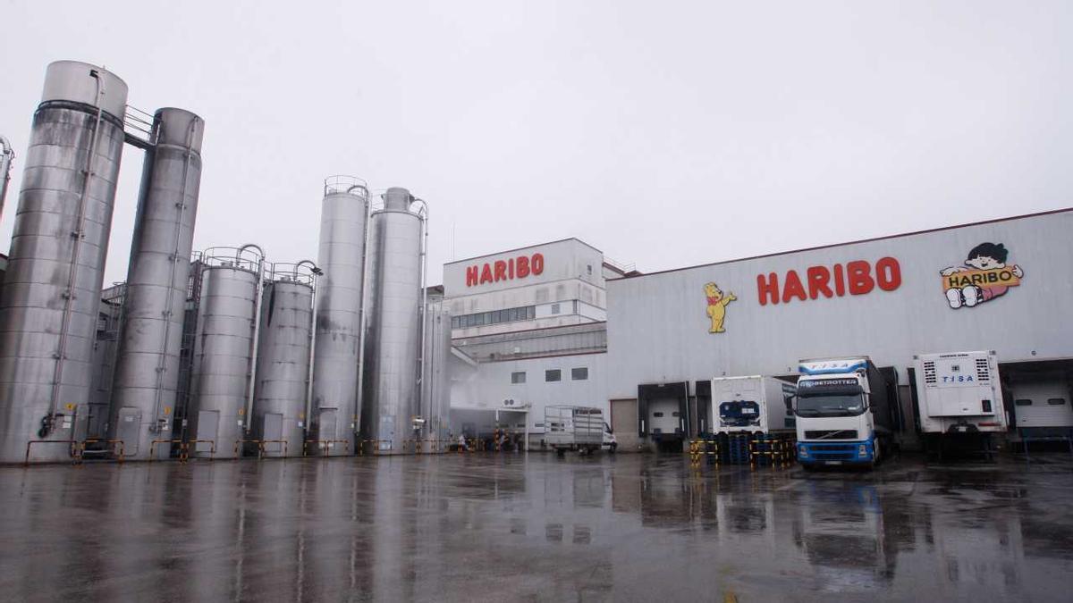 La fàbrica d’Haribo a Cornellà de Terri, en una imatge d’arxiu