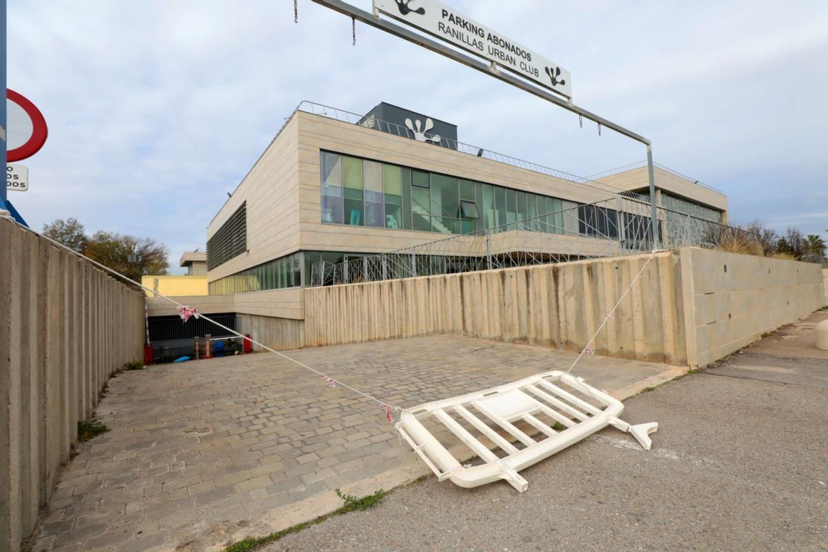 El spa de Ranillas, abandonado y en mal estado El spa de Ranillas, abandonado y en mal estado